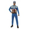 Costume da Capitan America Opp per Adulti