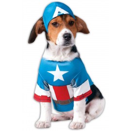 Costume Capitan America per Animali Domestici