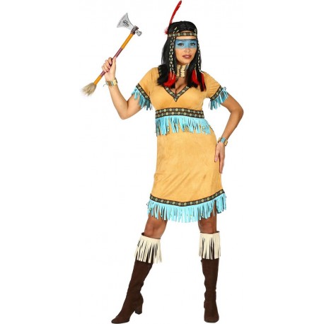 Costume da Nativo Indiano per Donna