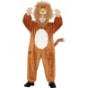 Costume da Leone in Peluche Morbido