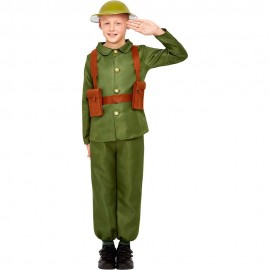 Costume da Soldato della Prima Guerra Mondiale Verde
