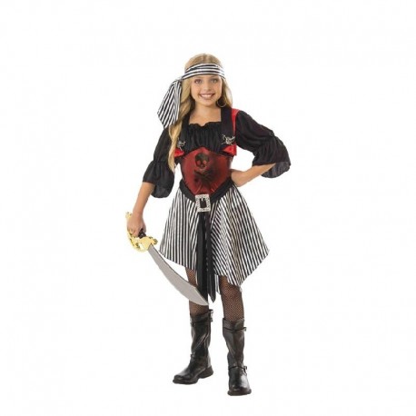 Costume da Piratessa Scarlatto per Bambini