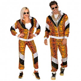 Costume Completo da Tigre Shell Anni 80