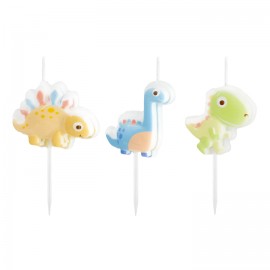 3 Candeline Dinosauri
