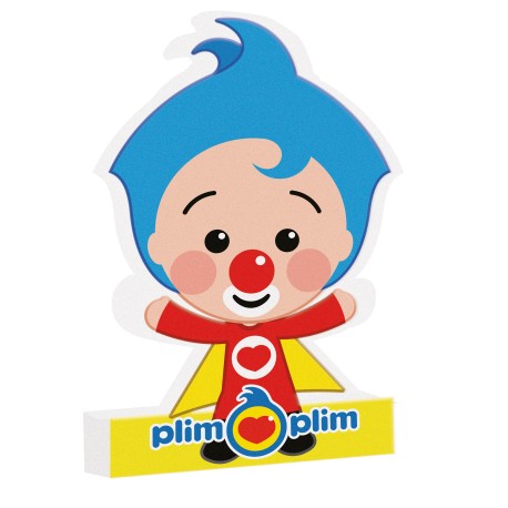Figura Corcho Payaso Plim Plim