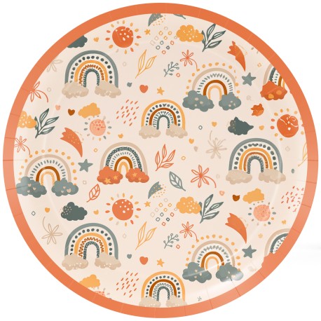 Piatti Boho Rainbow