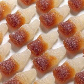 Mini Bottiglie Cola Frizzanti Haribo 1 Kg