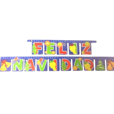 Festone di Buon Natale Feltro Shop