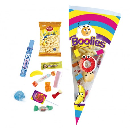 Cono di Caramelle Medio Boolies 14 unità