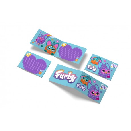 Invitaciones Furby