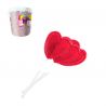 Sacchetto di Lecca Lecca Cuore Fragola 175 Pz