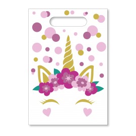 6 Sacchetti Unicorno Baby