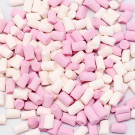 Toppings di Marshmallow Rosa e Blanco Fini 1 Kg