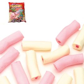 Marshmallow Assortiti Ripieni di Fragola Fini 125 Pz