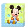 20 Tovaglioli Baby Mickey 33 cm