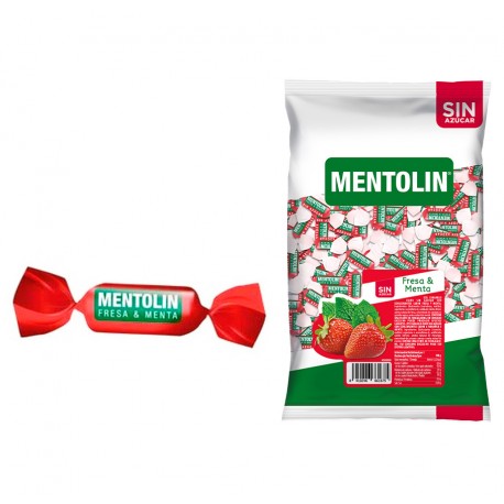 Mentolin Fragole e Menta Senza Zucchero Balsamico 1 Kg