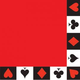16 Tovaglioli Casinò 33 cm 16 Tovaglioli Casinò 33 cm