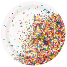 8 Piatti Sprinkles 18 cm