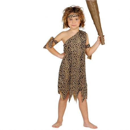 Costume da Troglodita Infantile Leopardato