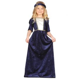 Costume da Dama Medievale per Bambina Fanciulla