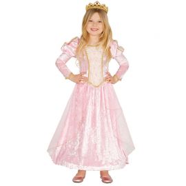 Costume Lungo Principessa in Velluto da Bambina 