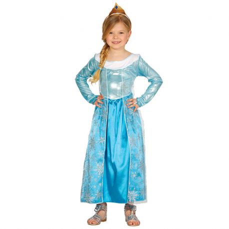 Costume da Principessa Congelata per Bambina