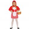 Costume da Cappuccetto Rosso a Quadretti per Bambina