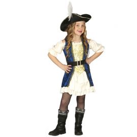 Costume Capitano dei Pirati Elegante per Bambina