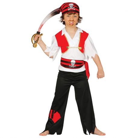 Costume Pirata Arrabbiato per Bambino