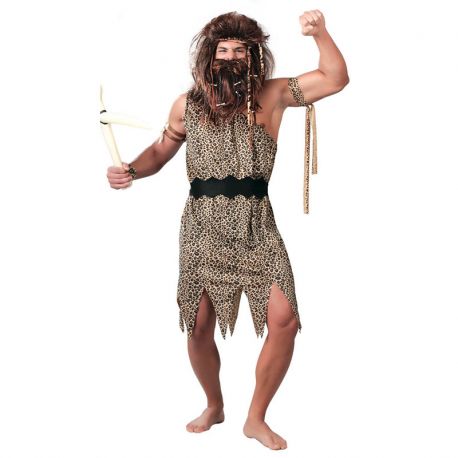 Costume Cavernicolo Uomo con Cintura