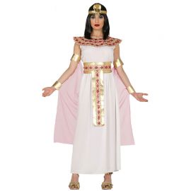 Costume Donna Egiziana Vestito Rosa
