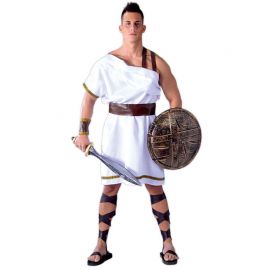 Costume da Spartano per Uomo Tunica Bianca
