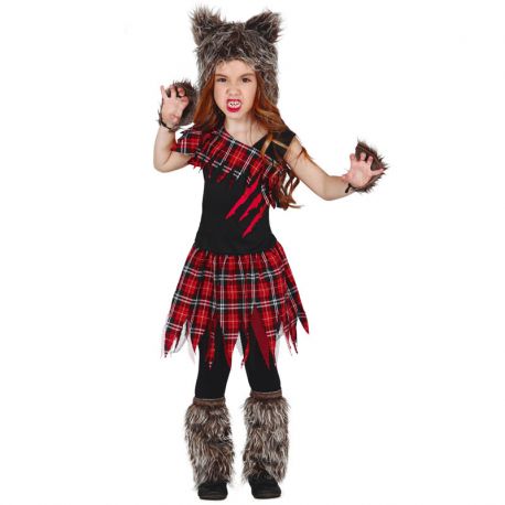 Costume da Uomo Lupo per Bimba Online