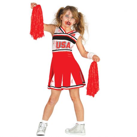 Costume Cheerleder Zombie Bambina Shop