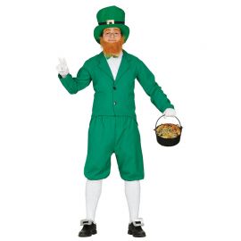 Costume da Leprechaun per Uomo con Barba