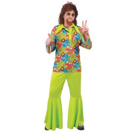 Costume da Flower Power per Uomo Hippie
