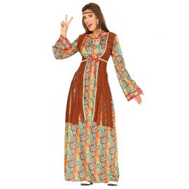 Costume da Hippie per Donna Vestito Lungo