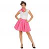 Costume da Pin Up per Donna con Pois Bianchi