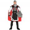 Costume da Cavaliere Medievale per Uomo Mantello Rosso