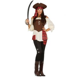 Costume da Pirata Sette Mari per Donna con Fascia