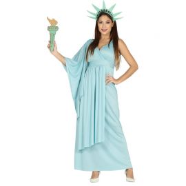 Costume da Statua Americana per Donna