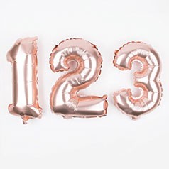 Composizione Palloncino Numero Grande 9 anni * Happy Party Shop *