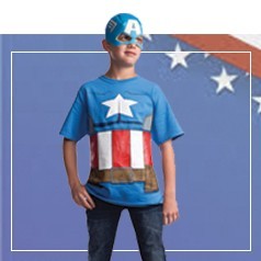 Costumi Capitan America Bambino