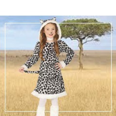 Costumi Leopardo Bambini