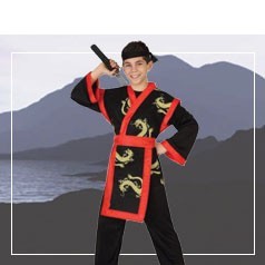 Costume Samurai per Bambini