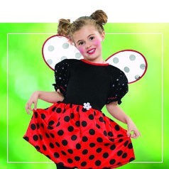 Costumi Coccinella Bambina