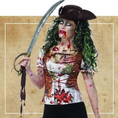 Costumi Pirata Zombie