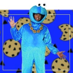 Costumi Cookie Monster