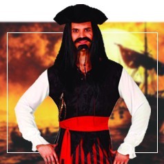 Costumi Pirati dei Caraibi Adulto