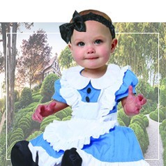 Costumi Alice per Neonato